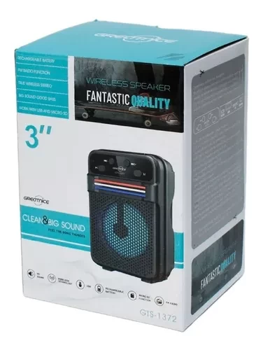 parlante bluetooth GTS-1372