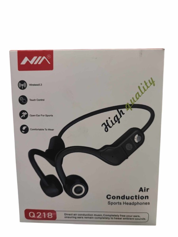 Audifono bluetooth air conduction NIA Q218