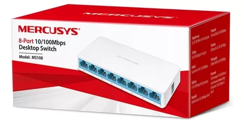 Switch 8 puertos 10/100 Mercusys