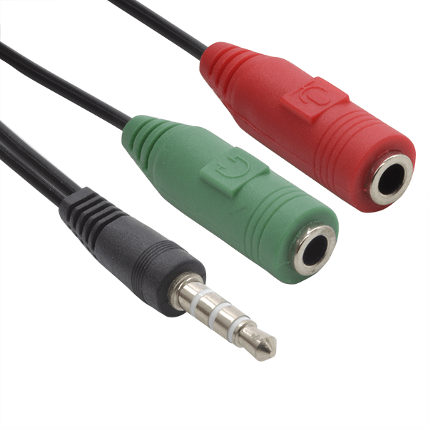 ADAPTADOR 3.5MM AUDIO-MICROFONO