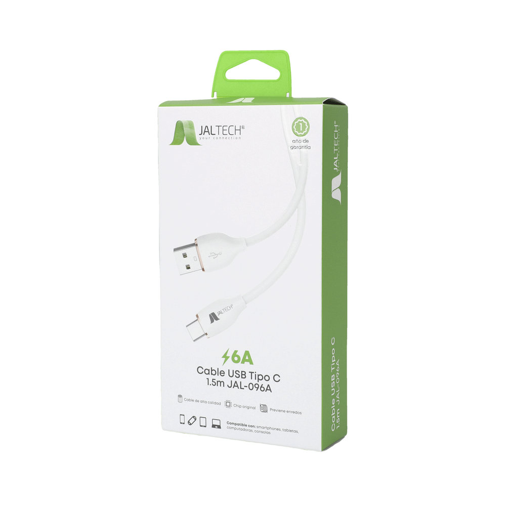 Cable USB tipo C 1.5M JAL-096A