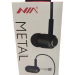 ÁUDIFONO ALAMBRICO METAL AN-014 NIA