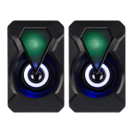 SPEAKERS SOLO USB + TIPO C RGB PARA PC