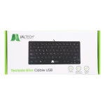 Teclado slim cable usb, Jaltech