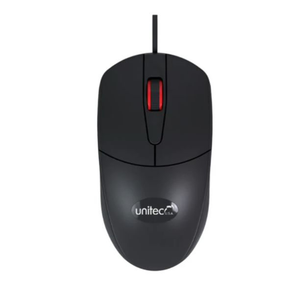Mouse Alámbrico Óptico Usb U-31 Unitec